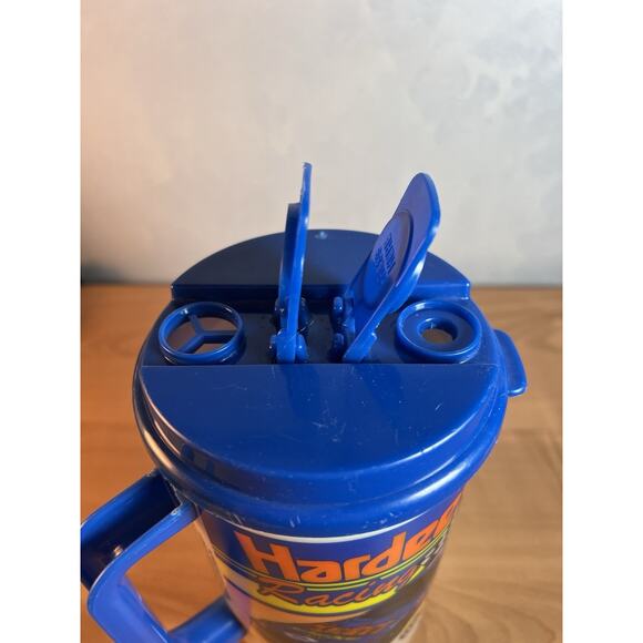 Vintage Hardees Racing Nascar 31 Ward Burton 32oz Thermos Coffee Mug Cup 1994 - Picture 6 of 9